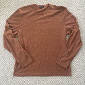 James Perse Mens 100% Cashmere Sweater Shirt